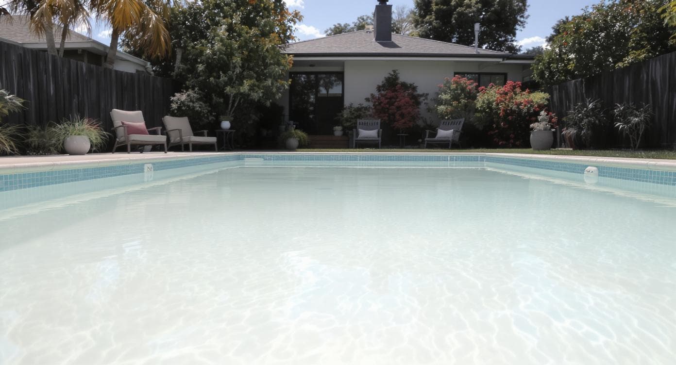 Eau de piscine trouble : causes et traitement efficace